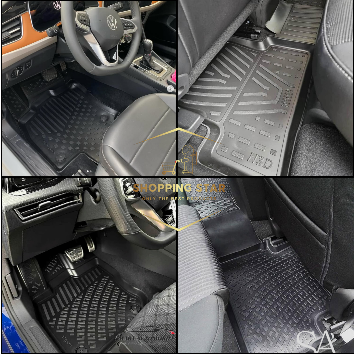Elite Tapis de Voitures 3D Sur Mesures