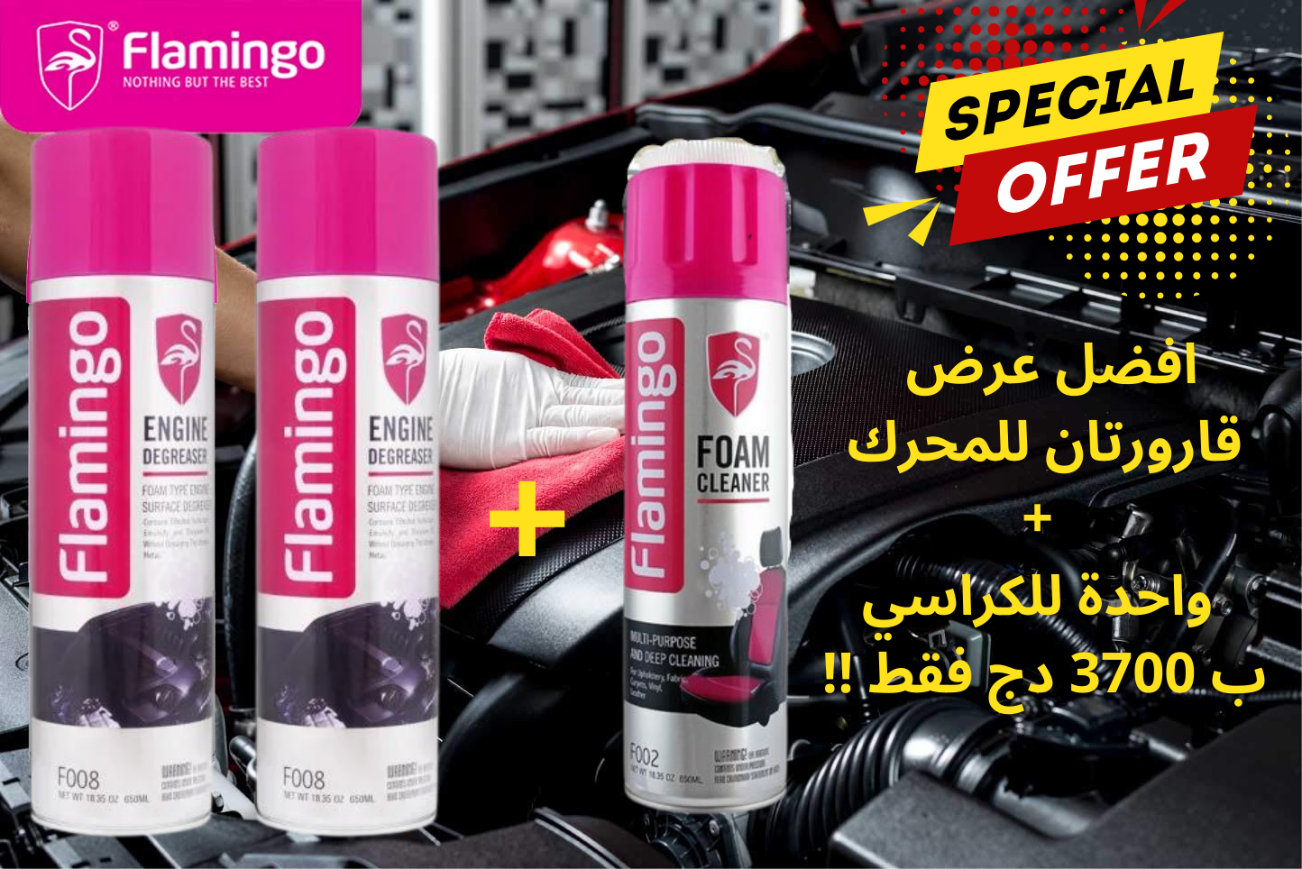 Nettoyant Moteur Originale FLAMINGO.